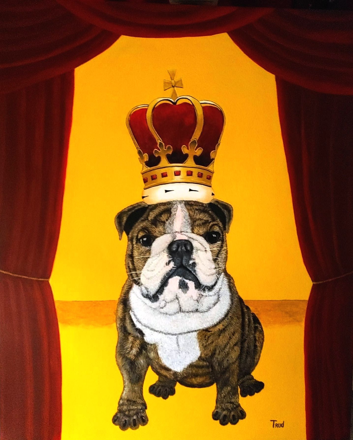 Le Roi Homer Acrylique 30 X 36